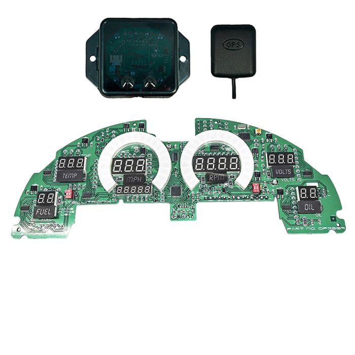 Intellitronix LED Gauge Panel w/ GPS & Pressure/Temp Senders