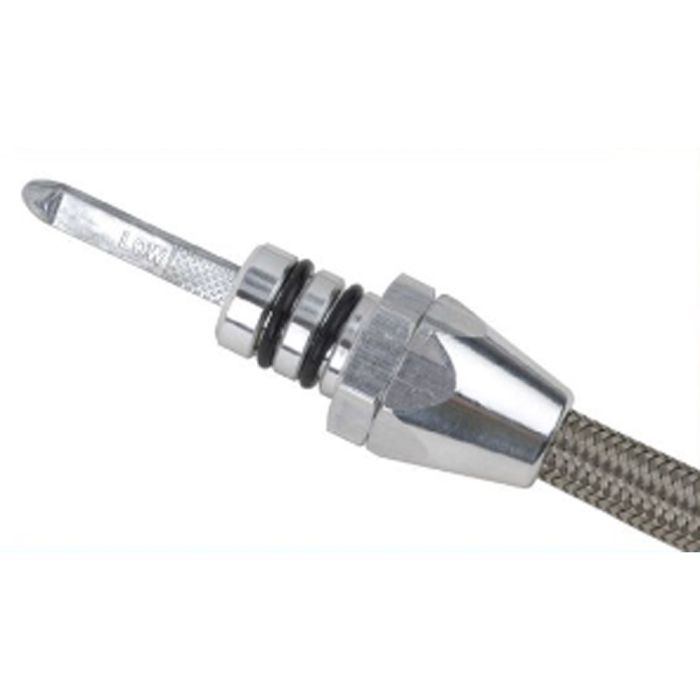Lokar 1210144 Anchor-Tight Transmission Dipstick - Firewall Mount For Powerglide, No Filler Tube Needed 6 thumbnail image