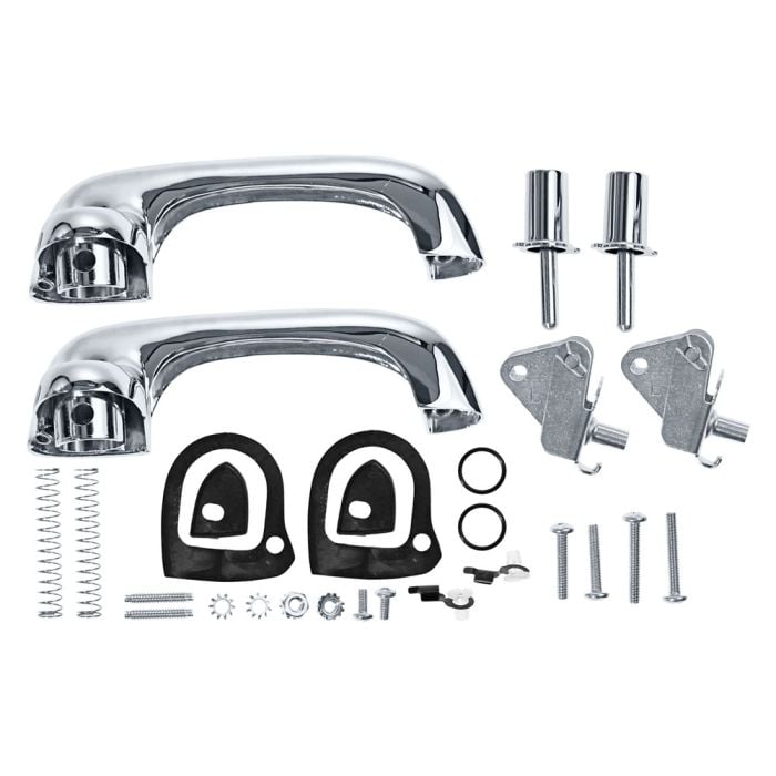 Scott Drake C7ZZ-6522404-5P Mustang Exterior Door Handle Kit 1967-68