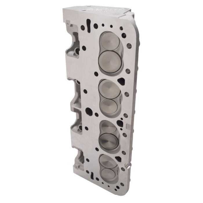 Bubu④ J726 Edelbrock 60899 Performer RPM Small Block Chevy Cylinder Head 64cc