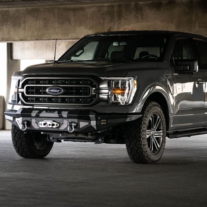 DV8 Offroad MTO Series Front Winch Bumper F-150 2021-2023