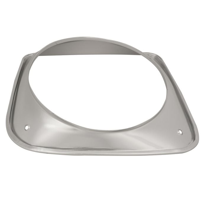 Headlight Bezels Aluminum Polished Pair Chevrolet C10 1964-1966