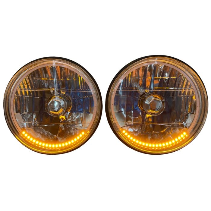 Redline Lumtronix HH-001TS Mustang Headlights White Diamond 7”