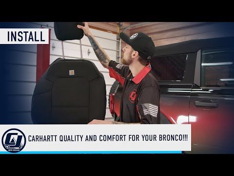 Covercraft SeatSaver Polycotton Car Seat Cover - Charcoal, Fits 2018 Jeep Wrangler 2nd Row - View #8
