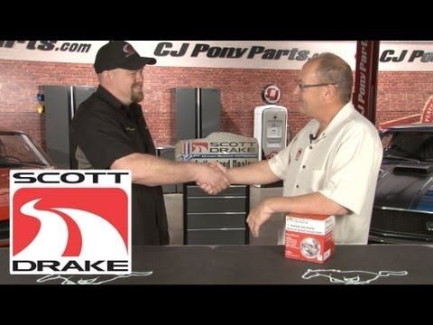 車 MUSTANG マスタング1インチローダウンブロックキットScott Drake