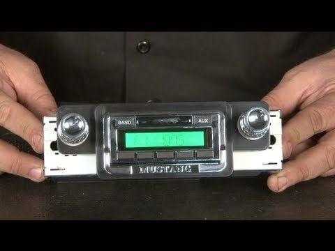 Custom Autosound CAM-MS-USA-230 Mustang USA-230 Radio 1965-1966