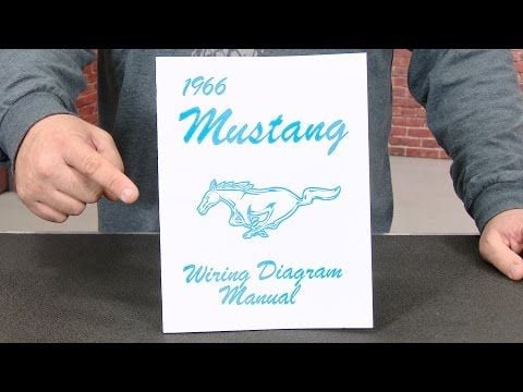 Jim Osborn Reproductions MP2 Mustang Wiring Diagram Manual 1966