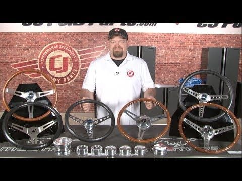 Flashpower 16'' Classic 9 bolts wood grain steering wheel