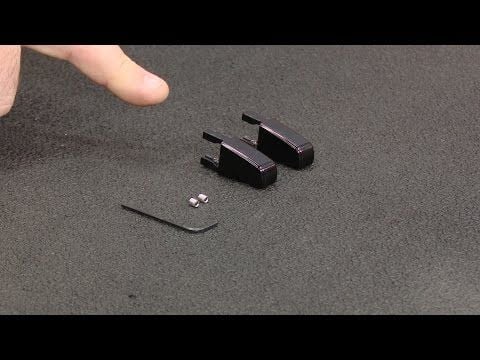 Bevinsee Lot De 2 Leviers De Déverrouillage Siège Aluminium CNC - Compatible Mustang 2005-2014, Noir Texturé