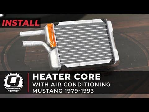 Mustang Heater Core, for Cars with Air Conditioning, 1979-1993