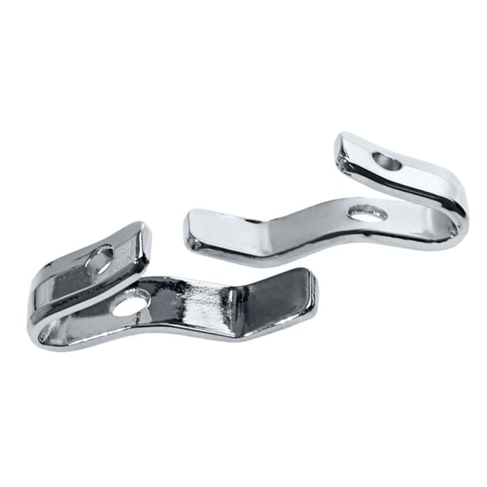 Pair Chrome Coat Hooks W/ Screws – 1965-1966 Ford Mustang – ACP FM-BC011
