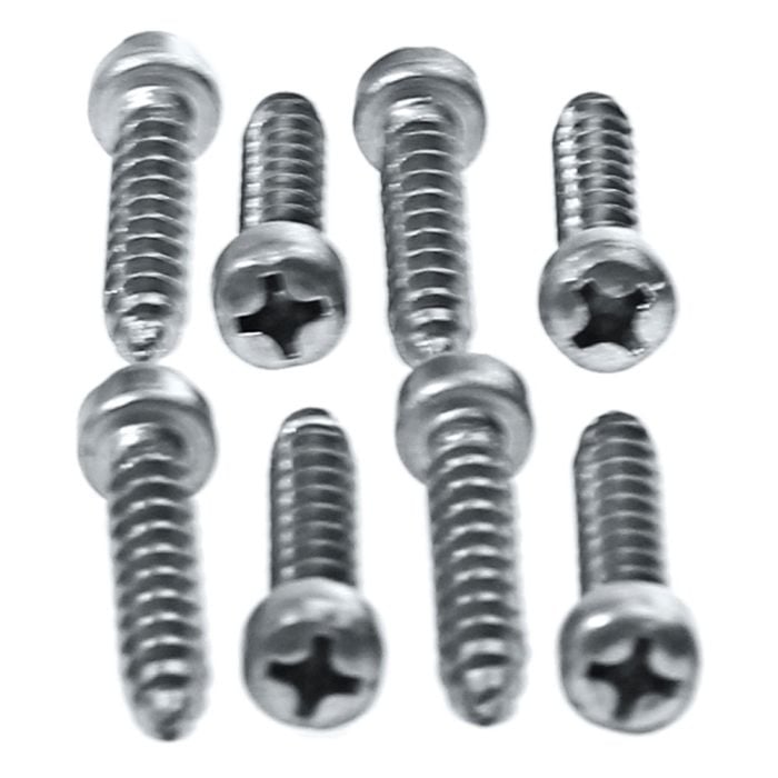 CJ Classics Mustang Headlight Door Screw Stainless Steel Set 1965-1966