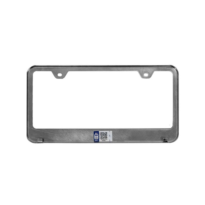 Black Stainless License Plate Frame For Ford Focus RS - Laser Engraved