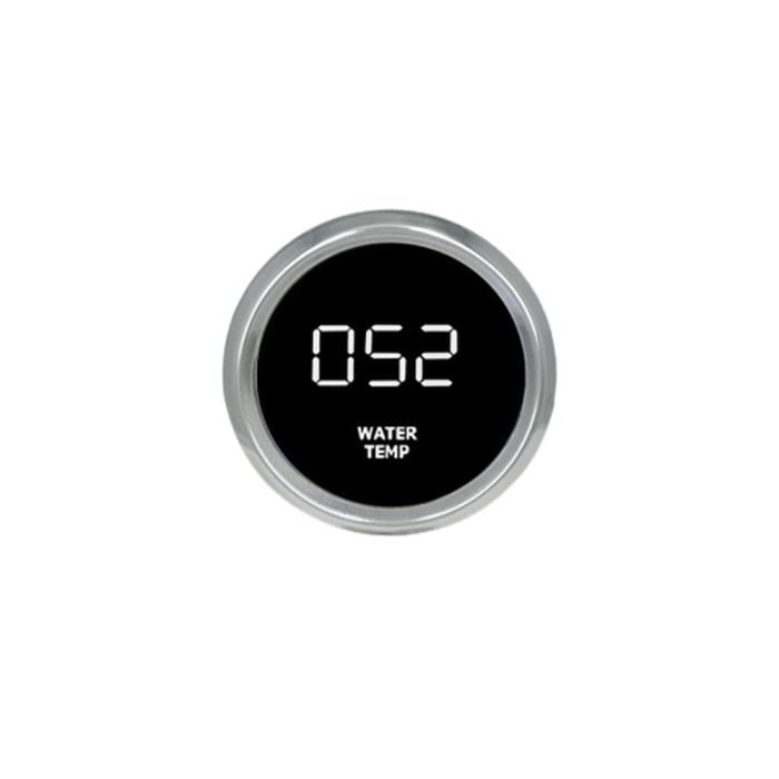 Intellitronix Water Temp Gauge LED Digital w/Chrome Bezel