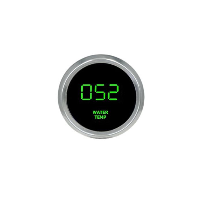 Intellitronix Water Temp Gauge LED Digital w/Chrome Bezel