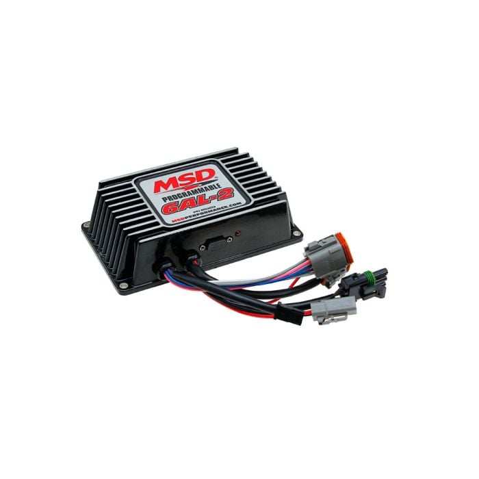 MSD 65303 Mustang Ignition Control Box 6AL2 Programmable Black