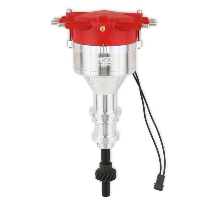 MSD 85804 Crab Cap Distributor Billet Aluminum With Steel Gear 351C