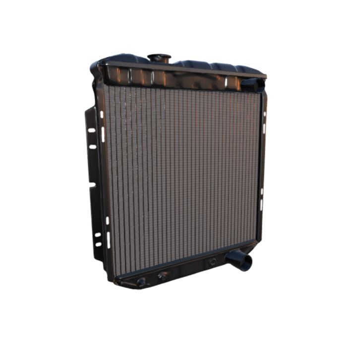 Mustang Radiator Copper 1964 Ford Mustang ACP FM-ER011 Mustang Radiator 3 Core Copper/Brass 302 ...