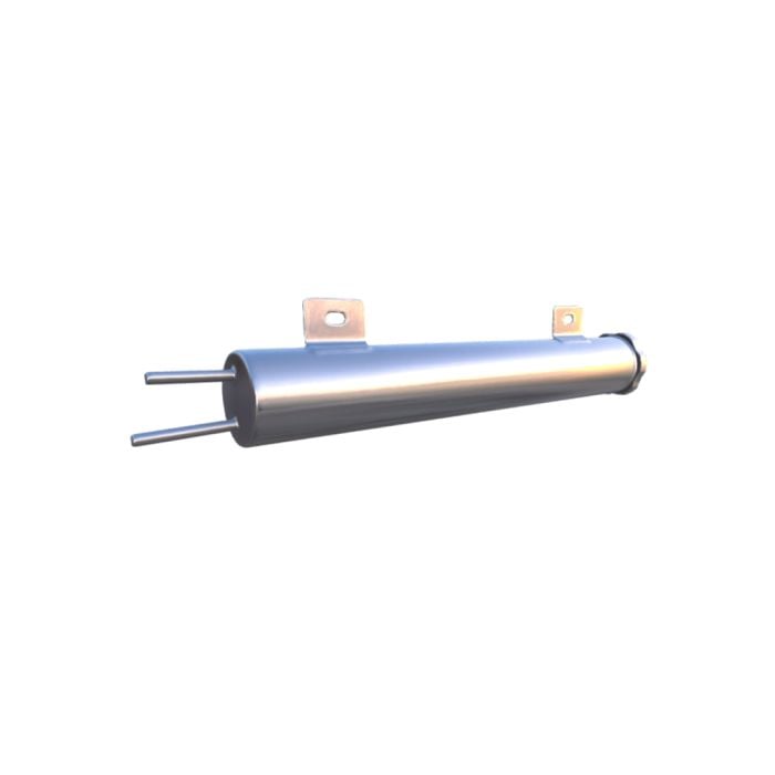 CJ Classics Radiator Overflow Tank 2” X 13” Stainless Steel | CJ