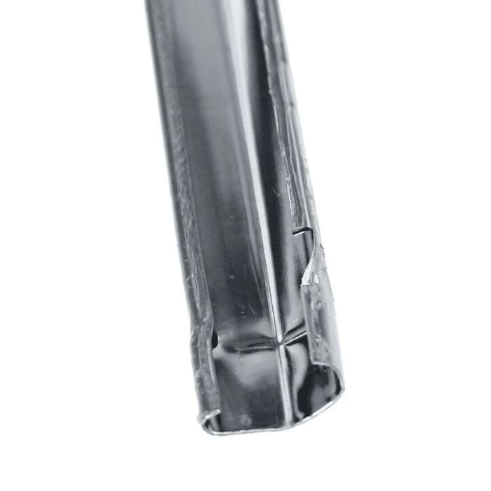 Pair Of New Chrome Quarter Window Moldings For 1969-1970 Mustang Fastback - Mach Boss Style