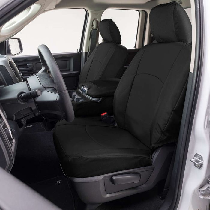 Covercraft GTF503ABENBK Blk Front Seat Covers Mustang 1214