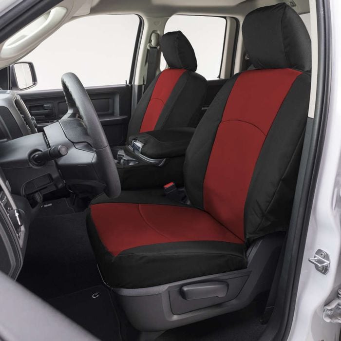 Covercraft GTF595ABENRB RedBlack Seat Covers Mustang 1523