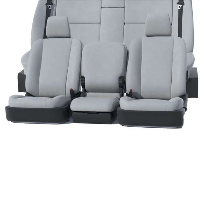 Covercraft Bronco LR PF Seat Covers L Gray Front Cloth WO Molle 2DR 2126