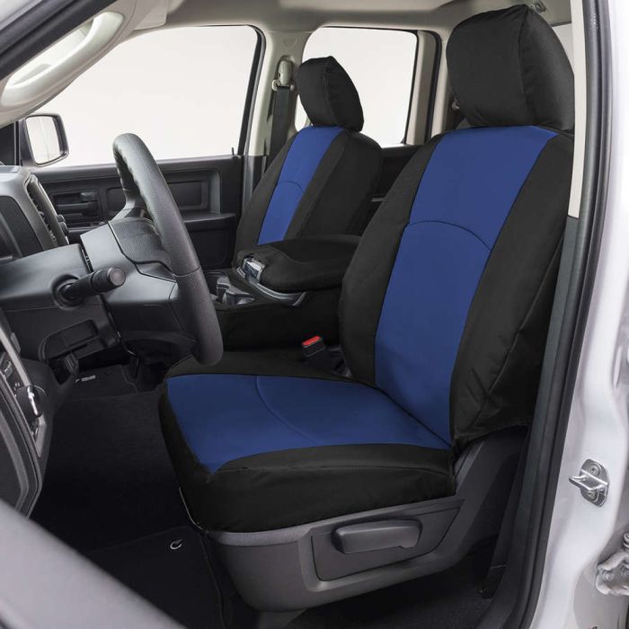Covercraft GTF76ENDB BlckBl Fr Seat Covers Mustang 50L 9093