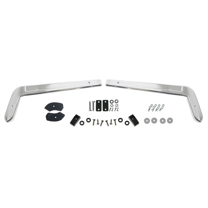 Mustang Seat Side Trim Kit With Seat Back Adjusters And Black Seat Hinge Covers 1967