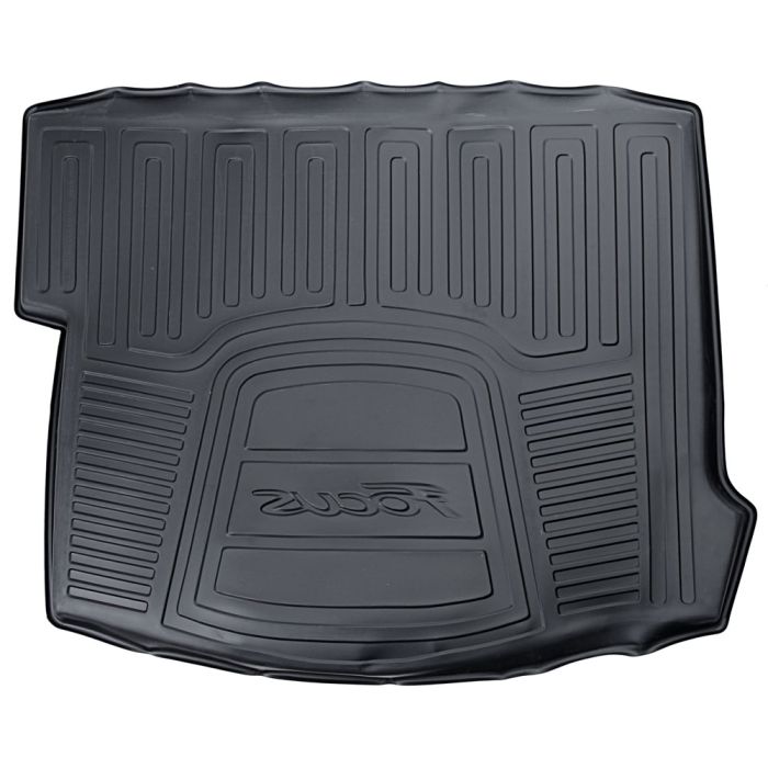 XtremeAuto Heavy Duty Rubber Car Mats – Black 4-Piece Set – Fits Ford Focus & C-MAX 2003-2007