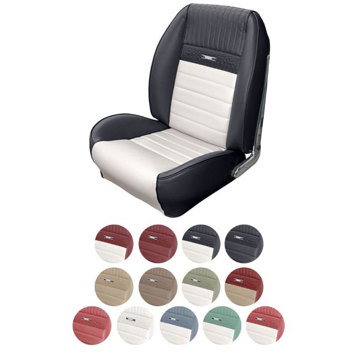 TMI Mustang Upholstery Sport II Series Seat Pony 1965-1966