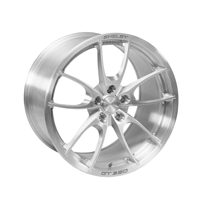 Carroll Shelby Wheel Company CS21911462R CS21 GT350GT350R Forged Rear Wheel 19X11 Brushed Aluminum With Gloss Clear 20152020 Carroll Shelby Wheel Company CS21911462R CS21 GT350GT350R Forged Rear Wheel 19X11 Brushed Aluminum With Gloss Clear 20152020