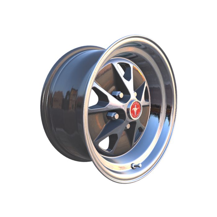 Legendary Wheel Co. Mustang Styled Alloy Wheel And Tire Package 15