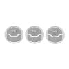 American Car Craft A/C Vent Trim Kit Non-Performance Package Mustang 15-23 Brushed Stainless Steel w/ Etched Pony Logo American Car Craft A/C Vent Trim Kit Non-Performance Package Mustang 15-23 Brushed Stainless Steel w/ Etched Pony Logo