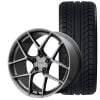 American Racing AR924 Crossfire Wheel/Tire Package 20x9"/20x10.5" Mustang 05-26 Graphite American Racing AR924 Crossfire Wheel/Tire Package 20x9