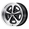 American Racing VN501 500 Mono Cast Wheel Mustang 65-73 17”x8” Gloss Black/Machined