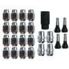 Gorilla Locking Lug Nut Kit Chrome Mustang 1965-1973/ 1979-2014