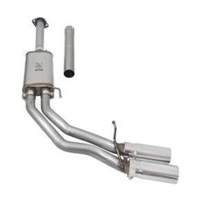 aFe Cat-Back Exhaust System Rebel Side Exit Stainless Steel 3