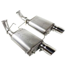 BBK Axle-Back Exhaust System Varitune Stainless Steel Mustang GT 2005-2010