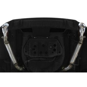 Roush Axle-Back Exhaust Kit Extreme Stainless Steel Mustang GT 2005-2010/GT500 2007-2010