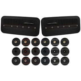 TMI Door Panel Sport XR Black Pair Chevrolet C10 1964-1966