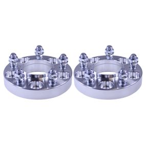 ACCELATEC Hub Centric Mustang Wheel Spacer Pair 25mm Billet Aluminum 15-26