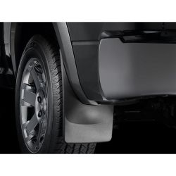 WeatherTech Rear Mud Flap No Drill Pair With OE Fender Flares Dodge Ram 1500 2009-2018 / 2500/3500 2010-2018