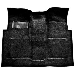 ACC Original Style Molded Mass Back Black Carpet Reg Cab 2WD C10 60-66 AT/3-Speed Column Shift