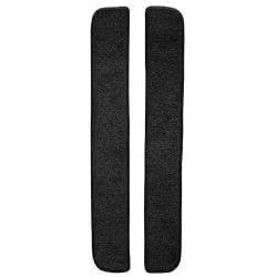 ACC Carpets Door Panel Carpet Insert Black Loop Pair With Cardboard F-100 1965-1972