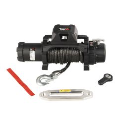 Rugged Ridge 1000lb Winch Trekker Series With Synthetic Rope and Wireless Remote