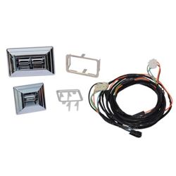 Power Window Kit With Chrome Door Switches Chevrolet C10 1964-1966