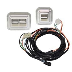 Power Window Kit With Nostalgic Door Switches Chevrolet C10 1964-1966