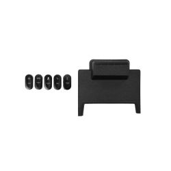 Rugged Ridge Lower Switch Panel Kit Black With 5 Etched Rocker Switches Jeep Wrangler JK 2011-2018