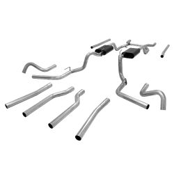 Flowmaster Header-Back Exhaust System American Thunder 2-1/2” Chevrolet C10 1967-1972